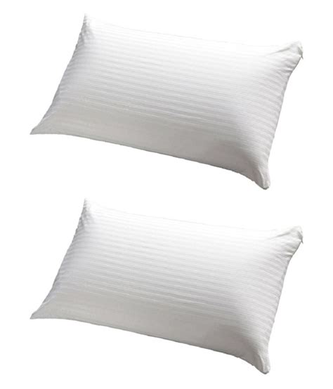 2 Pack Polyester Pillows .